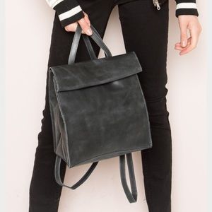 Leather Mini Backpack – Brandy Melville